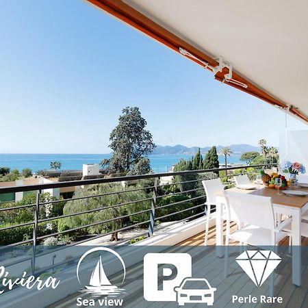 Suite Riviera - Sea View - Clim - 50M Plage - Residence De Standing - Spacieux 180 M2 - Parking Cannes Exterior foto